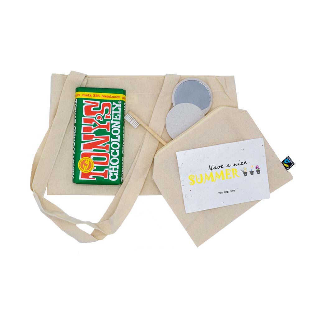 Fairtrade travel set | Eco gift